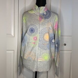 NWT Old Navy Do A Little Yoga Zip Jacket, Mock Neck, Activewear, Athleisure, L